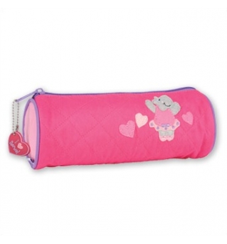 Stephen Joseph Quilted Pencil Case - Hippo
