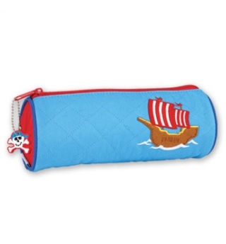 Stephen Joseph Quilted Pencil Case - Pirate
