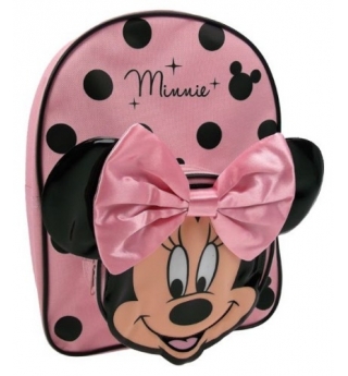 Minnie Mouse Backpack with Bow (Pink)