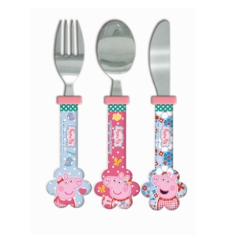Peppa Pig Home Sweet Home 3-Piece Cutlery Set